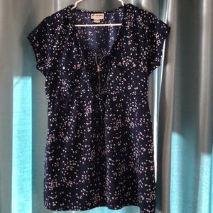 Maternity shirt- flower pattern- size L